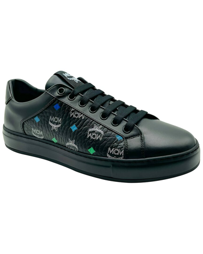 Mcm Spectrum Diamond Sneaker In Black