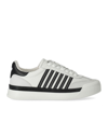 Dsquared2 Men's White Leather Fashion Sneakers For Ss24 Collection In White