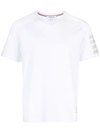 Thom Browne White Engineered 4-bar T-shirt In White