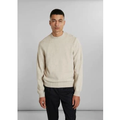 L'exception Paris Geelong Wool Thick Round-neck Jumper In Gray