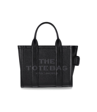 Marc Jacobs The Leather Mini Tote Black Bag