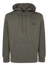 Carhartt Logo-embroidered Cotton Hoodie In Green