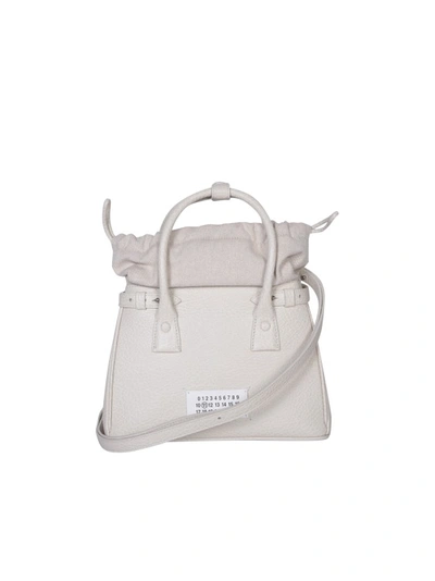 Maison Margiela 5ac Bucket Bag In White