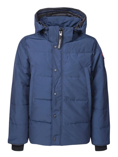 Canada Goose Slim-fitting Parka In Blue