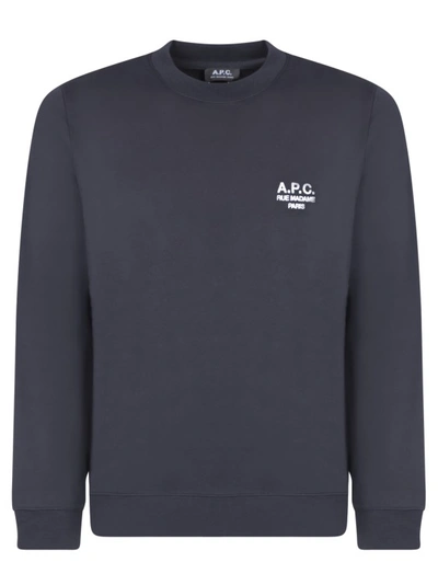Apc Straight-cut Sweatshirt In Grey