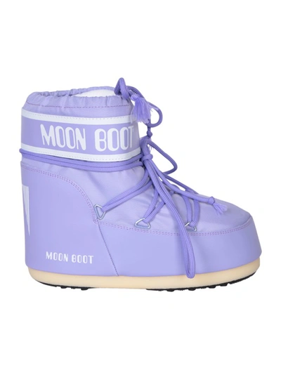 Moonboot Icon Low Nylon Lilac In Purple
