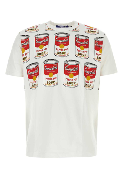 Junya Watanabe T-shirt Soup Andy Warhol In Cream
