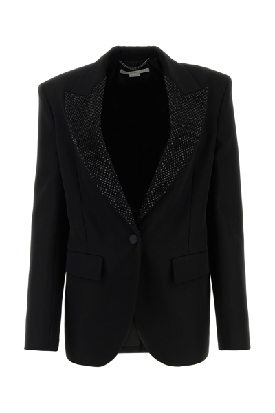 STELLA MCCARTNEY STELLA MCCARTNEY BLACK WOOL BLAZER