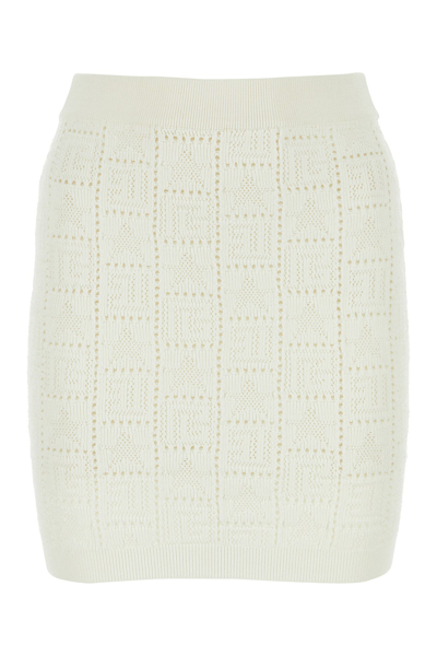 Balmain Gonna-36f Nd  Female In White