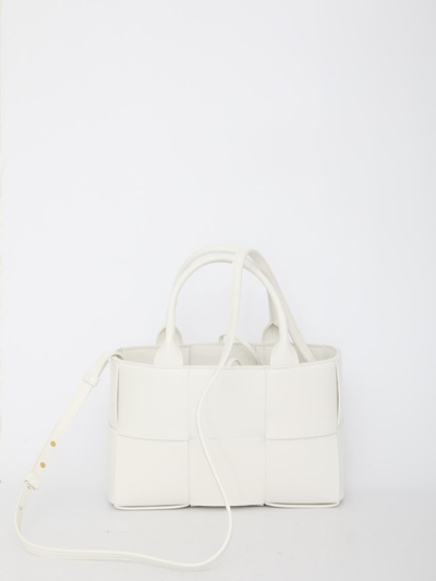 Bottega Veneta Mini Arco Tote Bag In White
