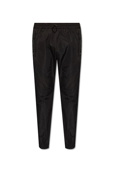 Dsquared2 Elastic Drawstring Waist Trousers In Black