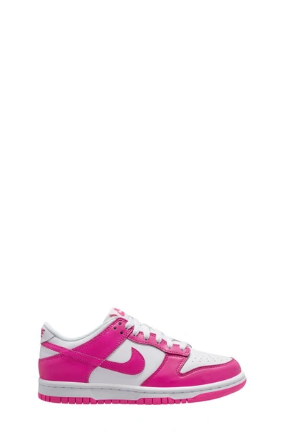 NIKE NIKE KIDS' DUNK LOW BASKETBALL SNEAKER