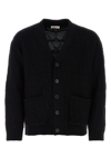 Valentino Wool Cardigan With Toile Iconographe Pattern In Black