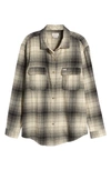 BRIXTON BOWERY FLANNEL BUTTON-UP SHIRT