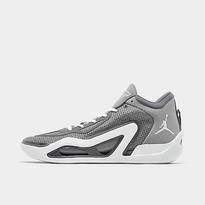 Nike Jordan Tatum 1 Basketball Shoes In Medium Grey/white/gunsmoke