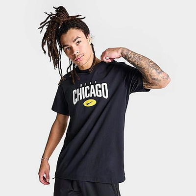 Nike Sportswear Chicago Short-sleeve T-shirt In Black