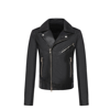 Balmain Leather Jacket In Black