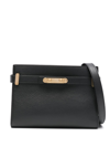 BALLY BLACK CARRIAGE LEATHER CROSS BODY BAG
