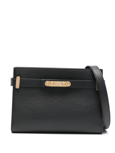 Bally Carriage Leather Crossbody Bag In Black