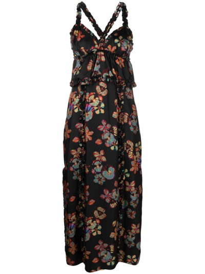 Ulla Johnson Sigrid Dress Lune 2 In Black