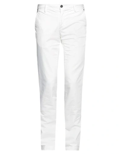Mason's Man Pants White Size 30 Cotton, Lycra