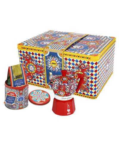 Bialetti Dolce & Gabbana Moka Coffee Maker And Cafe Perfetto Coffee Set In Red