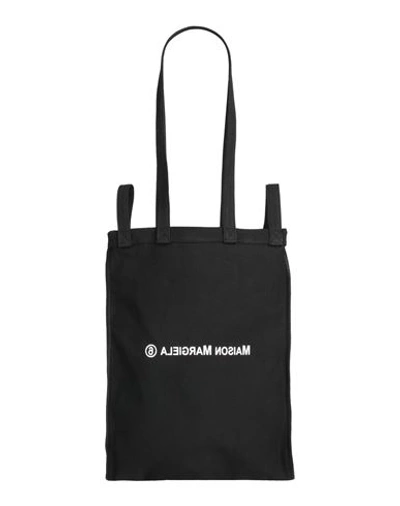 Mm6 Maison Margiela Woman Handbag Black Size - Cotton