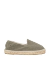 Manebi Manebí Man Espadrilles Military Green Size 7 Textile Fibers