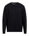 Harmont & Blaine Man Sweater Navy Blue Size 3xl Polyamide, Wool, Viscose, Cashmere