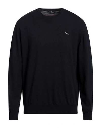 Harmont & Blaine Man Sweater Navy Blue Size 3xl Polyamide, Wool, Viscose, Cashmere