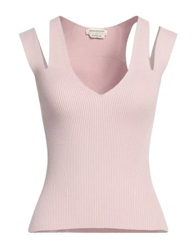 Alexander Mcqueen Sweater  Woman Color Pink In Pink
