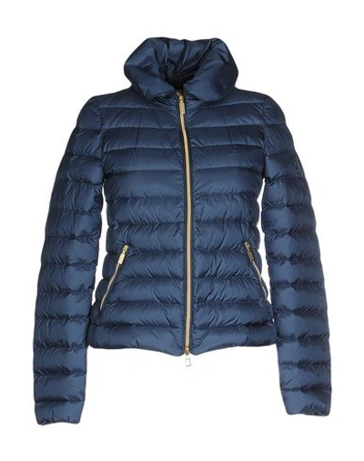 Geospirit Woman Down Jacket Blue Size 4 Polyamide