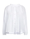 Merci .., Woman Shirt White Size L Cotton