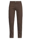 Liu •jo Man Man Pants Brown Size 32 Cotton, Elastane