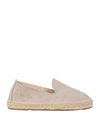 Manebi Manebí Man Espadrilles Light Grey Size 8 Soft Leather