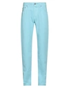 Jacob Cohёn Man Jeans Sky Blue Size 31 Cotton, Linen