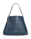 Emporio Armani Woman Handbag Midnight Blue Size - Bovine Leather