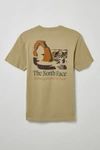 THE NORTH FACE PLACES WE LOVE ARCHES TEE IN NEUTRAL, MEN'S AT URBAN OUTFITTERS