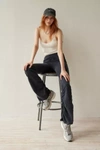 Out From Under Sable Ruched Pant In Black, Women's At Urban Outfitters