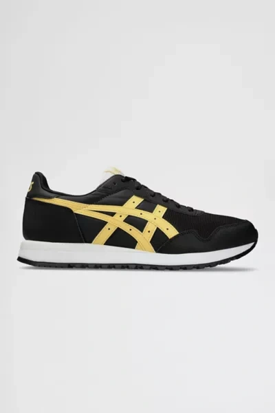 Asics Tiger Runner Ii Sportstyle Sneakers In Black/faded Yellow, Men's At Urban Outfitters