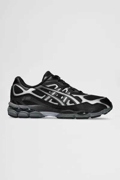 Asics Gel-nyc Sportstyle Sneakers In Black/graphite Grey At Urban Outfitters
