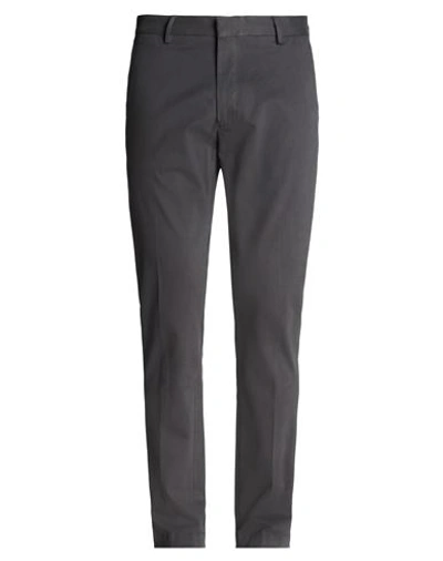 Liu •jo Man Man Pants Grey Size 34w-34l Cotton, Elastane