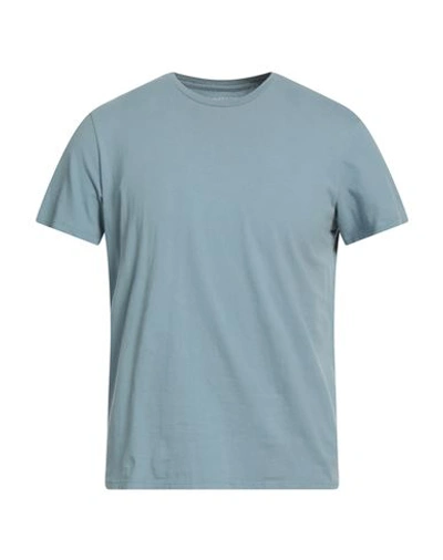 Majestic Filatures Man T-shirt Light Blue Size M Organic Cotton, Recycled Cotton