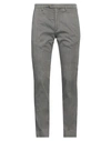 Michael Coal Man Pants Lead Size 34 Cotton, Polyester, Polyamide, Elastane In Grey