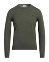 Brooksfield Man Sweater Green Size 36 Virgin Wool