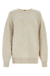 Isabel Marant Sand Wool Blend Oversize Lison Sweater In Beige O Tan