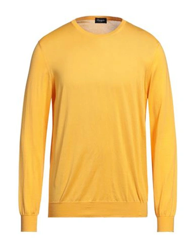 Drumohr Man Sweater Mandarin Size 44 Cotton