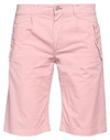 Daniele Alessandrini Homme Man Shorts & Bermuda Shorts Pink Size 31 Cotton, Elastane In Pink