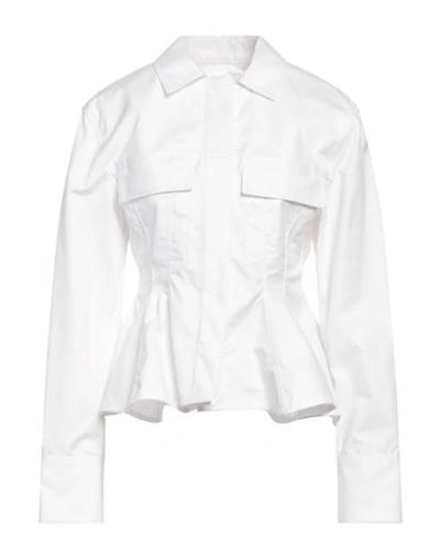 Givenchy Woman Shirt White Size 8 Cotton
