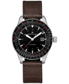 Hamilton Men's Swiss Automatic Khaki Aviation Converter Brown Leather Strap Watch 42mm In Brown